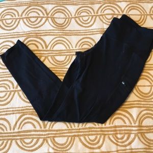 Athleta side zipper pocket leggings